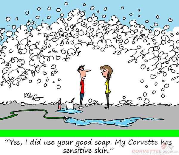 Saturday Morning Corvette Comic: If it's Good Enough for the Wife...