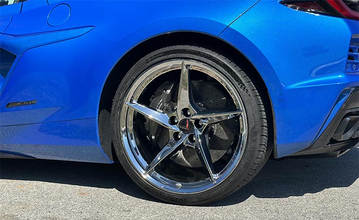 PVD Chrome Wheels for the 2024 Corvette E-Ray