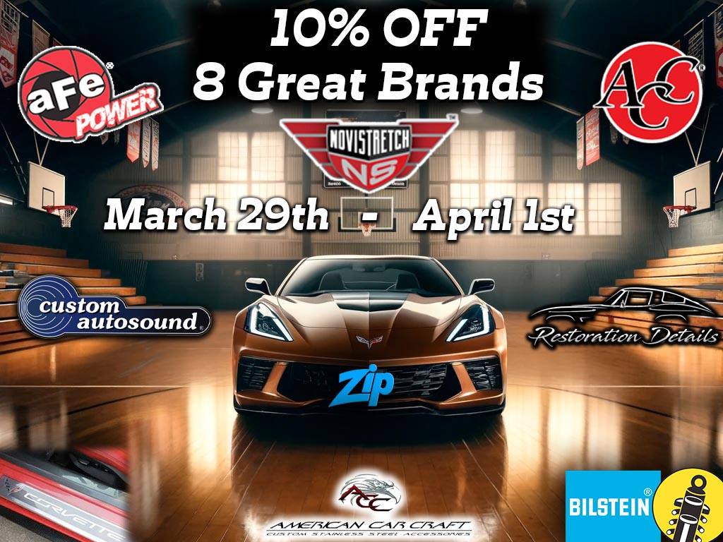 It's a Slam Dunk! Don't Miss Out on Zip Corvette's Great Eight Sale!