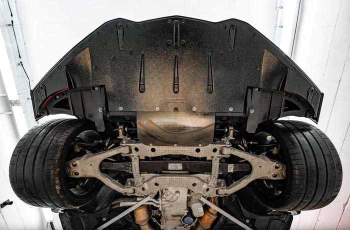 ACS C7 Undertray for ACS Z06 Splitter