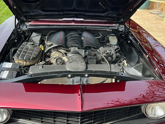 Corvettes for Sale: 2002 Corvette Rebodied as a 1969 Camaro on Bring a Trailer