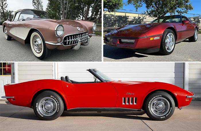 Corvette Mike is Offering These Three Collectible Corvettes for Sale