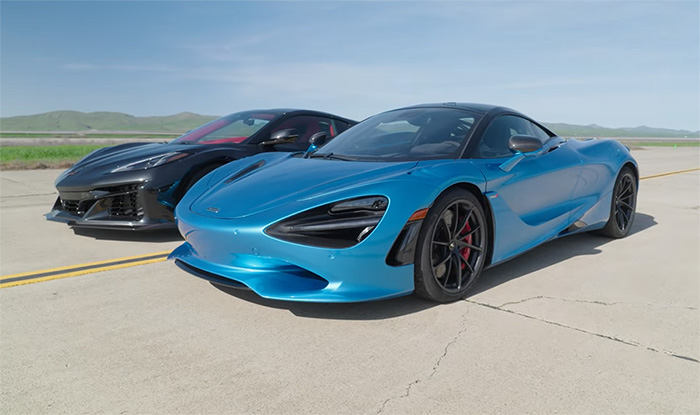 [VIDEO] 2024 Corvette E-Ray vs McLaren 750S in One of the Fastest U-Drags in History