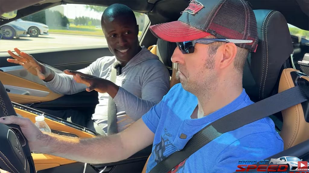 [VIDEO] Brink of Speed Test Drives Jesse Iwuji's New 2024 Corvette E-Ray