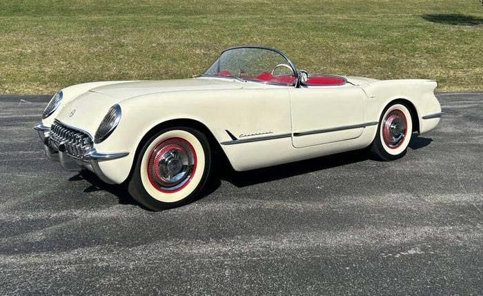 1953 Polo White / Red Roadster #98