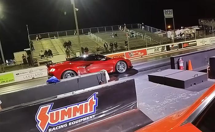 [VIDEO] 2024 Corvette Z06 Takes on the Dodge Hellcat Redeye in Multiple Passes