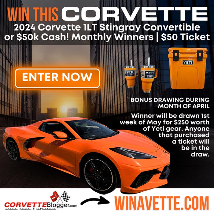 Win This Corvette Stingray Convertible