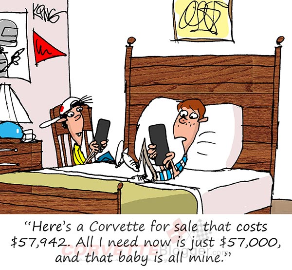 Saturday Morning Corvette Comic: A Boy's Dream...