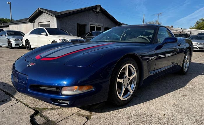 Corvettes for Sale: 2004 Commemorative Edition Coupe with a Manual 6-Speed on Craigslist
