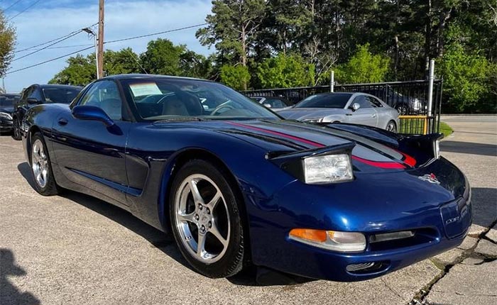 Corvettes for Sale: 2004 Commemorative Edition Coupe with Manual Transmission on Craigslist