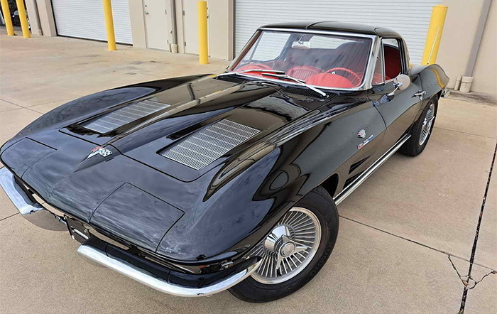 1963 327ci 340hp 4 Spd Manual Sting Ray SPLIT WINDOW