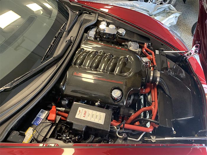 Corvettes for Sale: 1,400-Mile 2007 Corvette Convertible on BaT