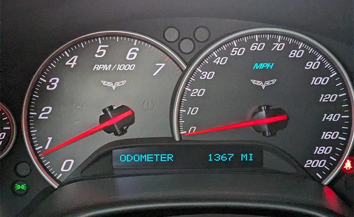 Corvettes for Sale: 1,400-Mile 2007 Corvette Convertible on BaT