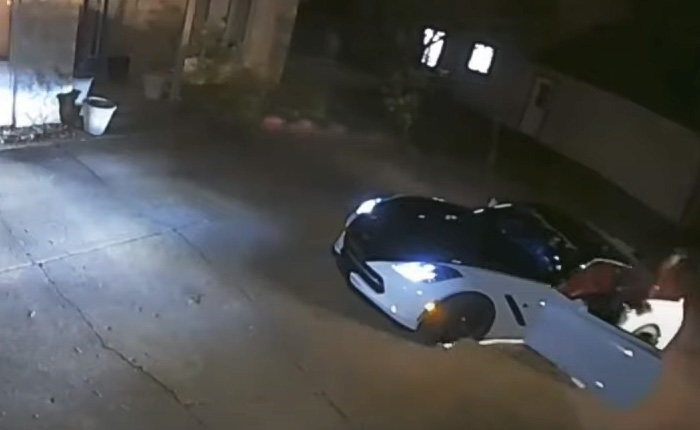[VIDEO] Naked Man Rams a C7 Corvette Owner Who Then Unloads a Full Magazine at his Assailant