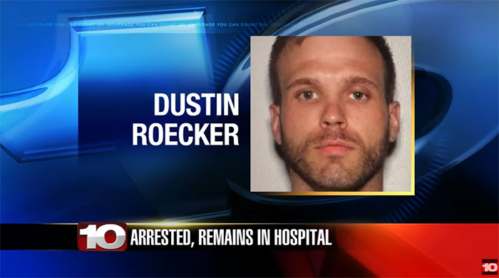 [VIDEO] Naked Man Rams a C7 Corvette Owner Who Then Unloads a Full Magazine at his Assailant