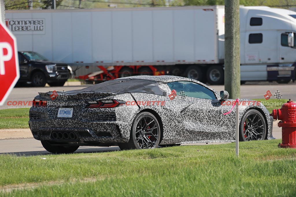 [SPIED] Corvette ZR1 Convertible Seen On the Streets of Detroit