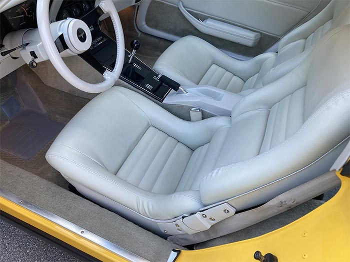 Corvettes for Sale: Stunning Yellow 1980 Corvette on Bring a Trailer
