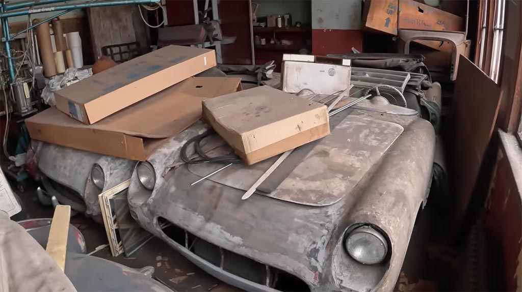 [VIDEO] Picking Through an Early Corvette Collection Stored In and Around an Abandoned Schoolhouse