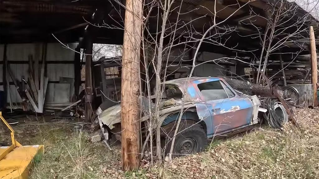 [VIDEO] Picking Through an Early Corvette Collection Stored In and Around an Abandoned Schoolhouse