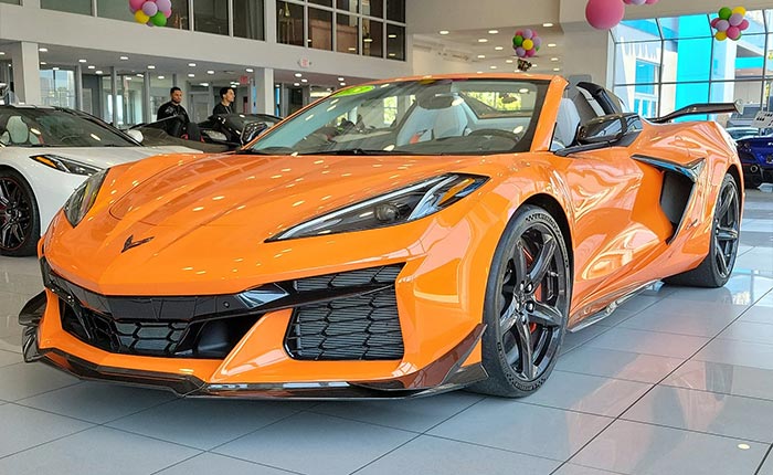 C8 Corvette Z06s