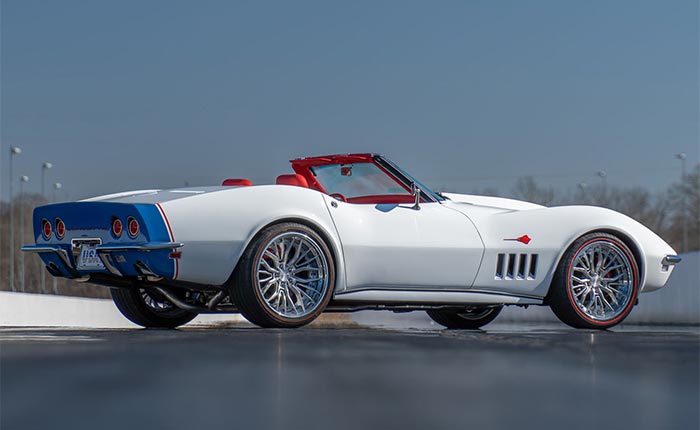 [VIDEO] Custom 1968 Corvette Convertible Sells for Big Money at Barrett Jackson's 2024 Palm Beach Auction