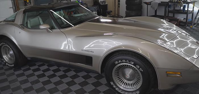 [VIDEO] 33-Mile 1982 Collector's Edition Corvette Gets First Wash in 42 Years