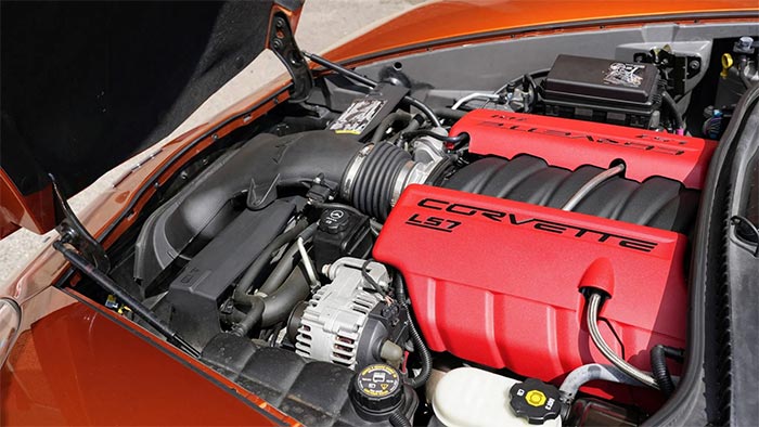 Corvettes for Sale: Atomic Orange 2007 Corvette Z06 on Bring a Trailer