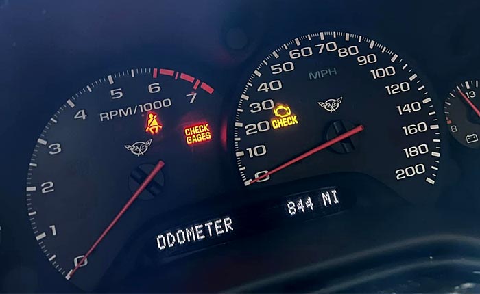Corvettes for Sale: 844-Mile 2002 Corvette Offered for Sale on Facebook