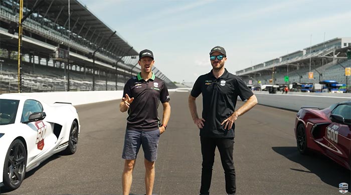 Romain Grosjean and Agustín Canapino