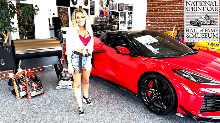 Enter to Win this Z06 by Friday and You Can Also Win a Traeger Grill Package