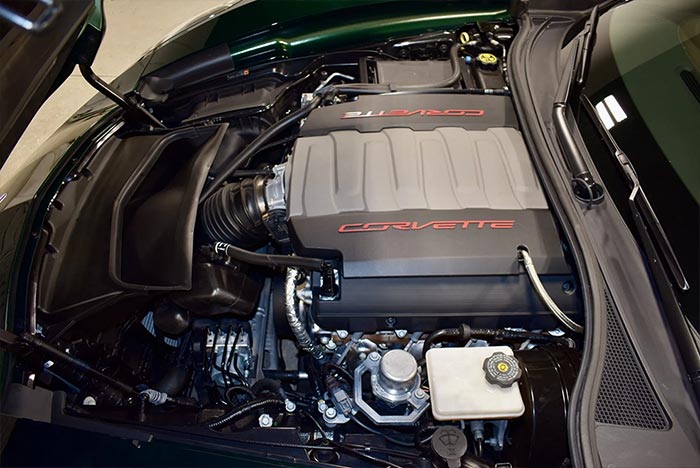 Corvettes for Sale: Lime Rock Green 2014 Corvette Premiere Edition Convertible No.397