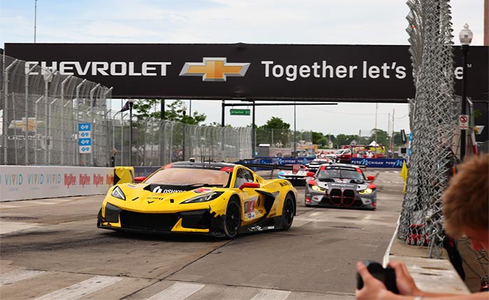 Corvette Racing at Detroit: Bid for Home Win Comes up Short