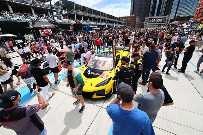 Corvette Racing at Detroit: Bid for Home Win Comes up Short