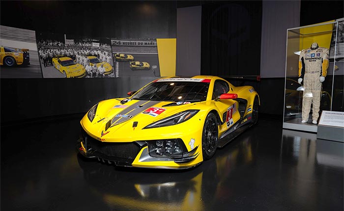 National Corvette Museum Is Now Displaying the No. 3 Corvette C8.R
