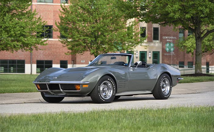 Corvettes for Sale: 1972 Corvette LT1 Convertible Headed for Mecum Tulsa 2024
