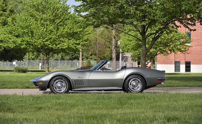 Corvettes for Sale: 1972 Corvette LT1 Convertible Headed for Mecum Tulsa 2024