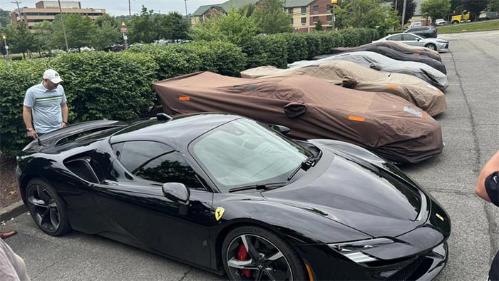 [SPIED] GM is Benchmarking a Ferrari SF90 Stradale, Are these the C8 Corvette Zora?