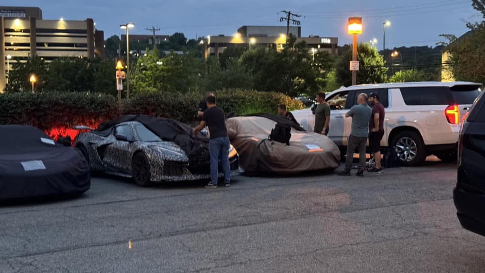 GM is Benchmarking a Ferrari SF90 Stradale, Are these the C8 Corvette Zora