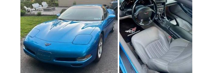 Corvettes for Sale: 2000 Nassau Blue/6-Speed Manual for Under $17K is the Perfect Starter Vette