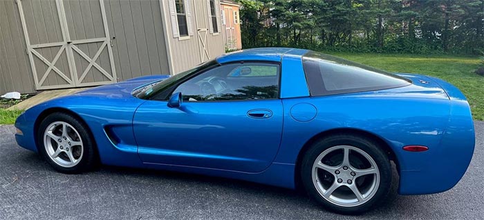 Corvettes for Sale: 2000 Nassau Blue/6-Speed Manual for Under $17K is the Perfect Starter Vette