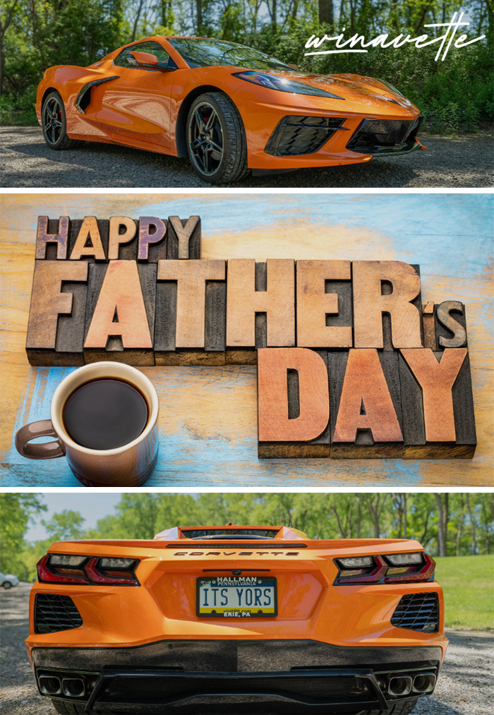 Win a Vette - Happy Father's Day