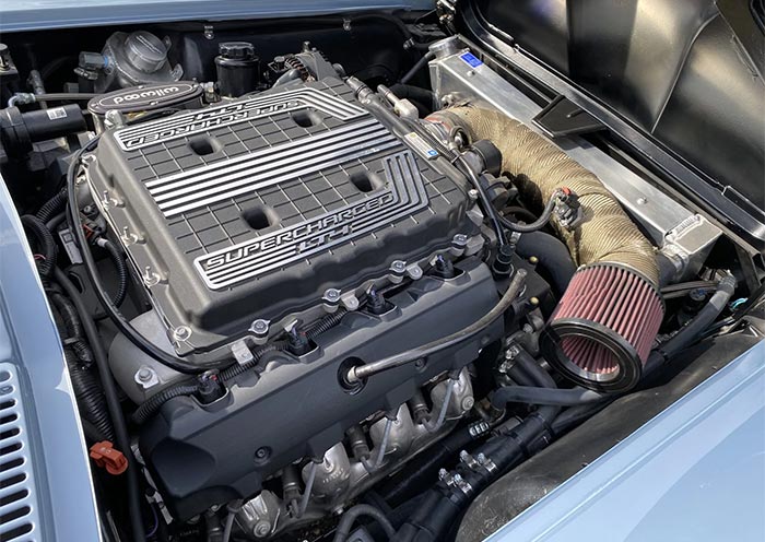 LT4-Powered 1964 Corvette Restomod on Bring a Trailer