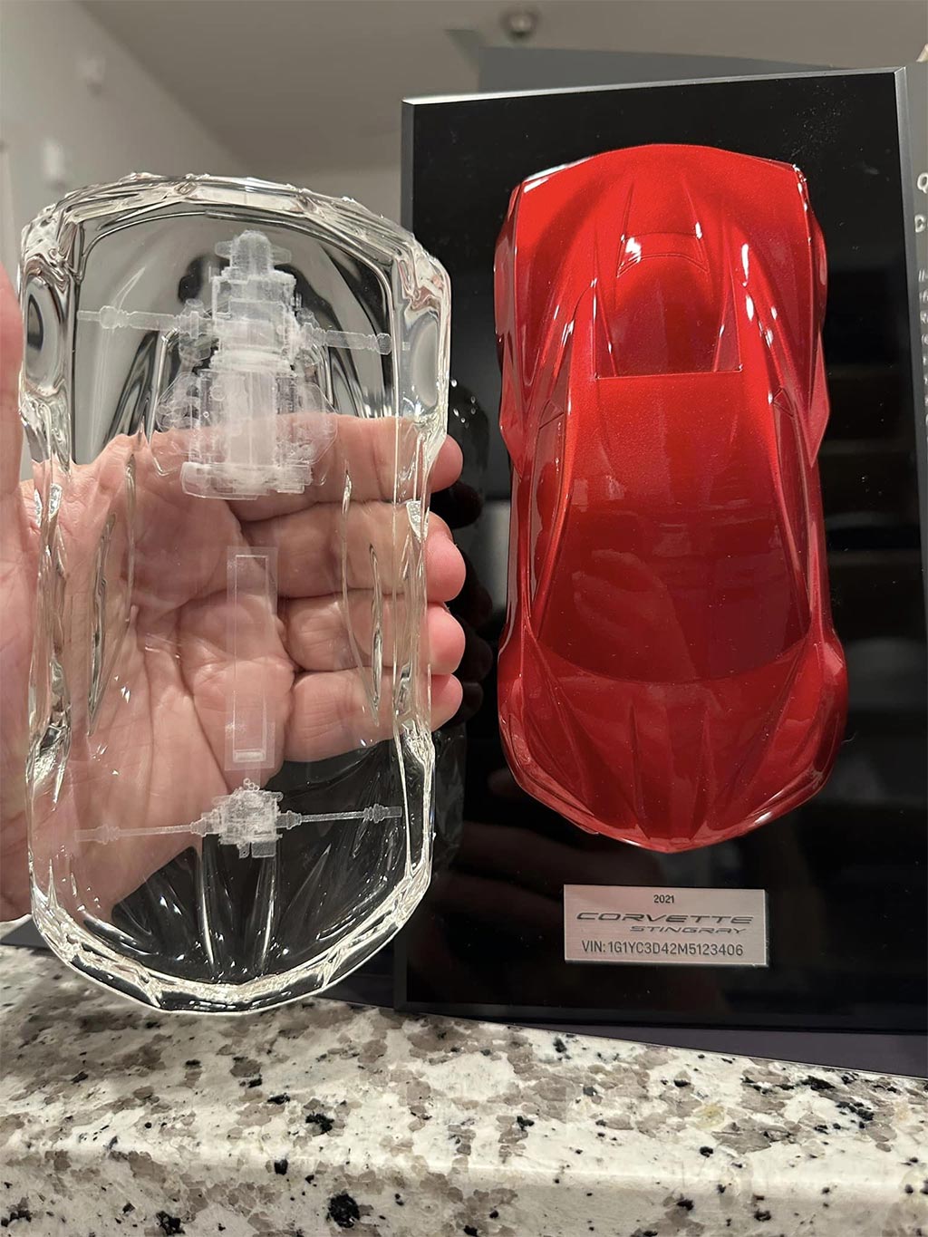 Corvette E-Ray Speed Shape Gift from GM