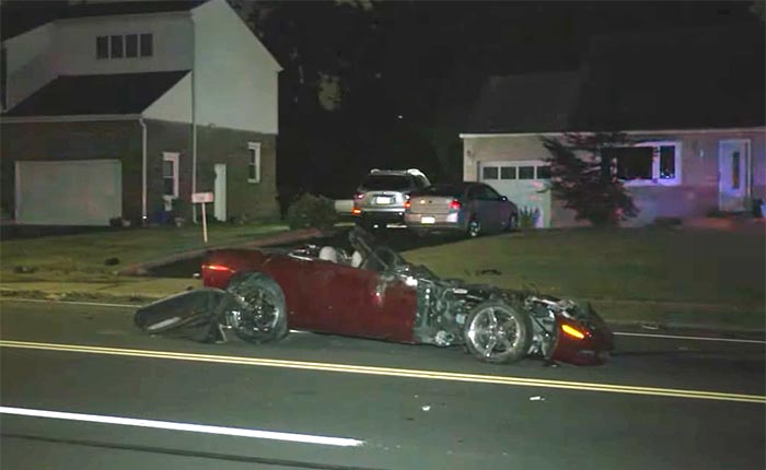[ACCIDENT] Philadelphia C6 Corvette Driver Dies Following Street Racing Crash