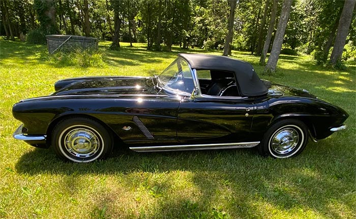 Corvettes for Sale: 1962 Corvette NOM 350 V8/4-speed Offered on eBay