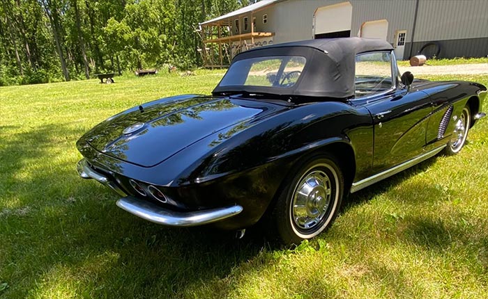 Corvettes for Sale: 1962 Corvette NOM 350 V8/4-speed Offered on eBay