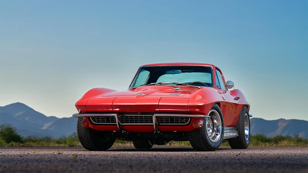 1966 Corvette Coupe with a 572ci V8 and 5-Speed Manual on Bring a Trailer
