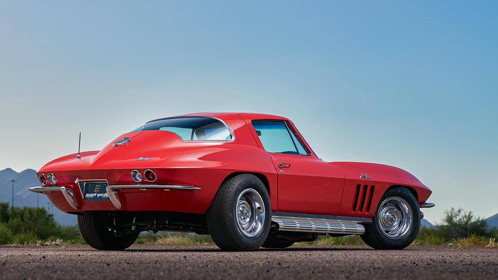 1966 Corvette Coupe with a 572ci V8 and 5-Speed Manual on Bring a Trailer