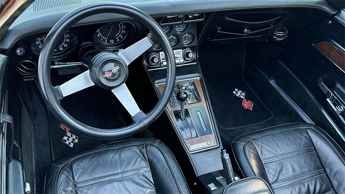 Corvettes for Sale: Red 1974 Corvette with Ties to the NCM is Offered on Facebook