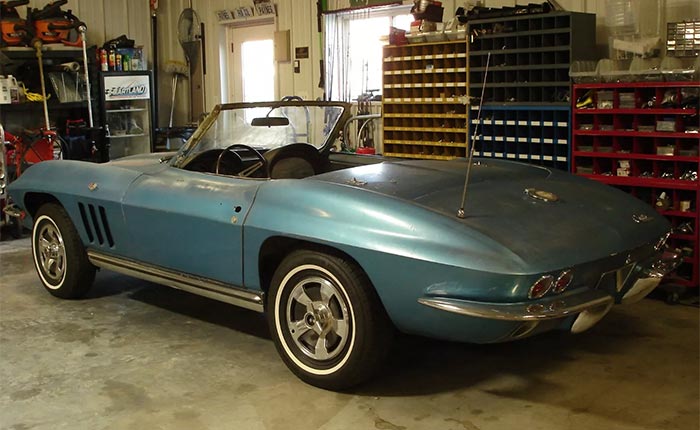 The eBay Auction For This 1965 Corvette Barn Find Ends Tonight